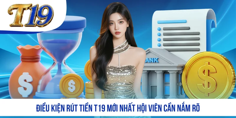 Điều kiện rút tiền T19 mới nhất hội viên cần nắm rõ